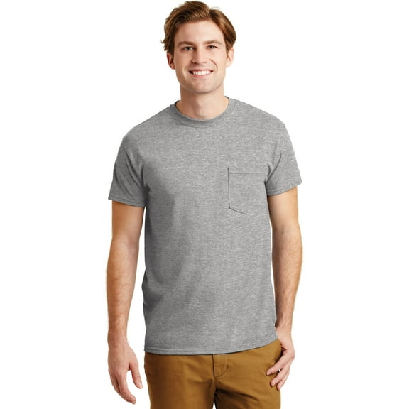 DryBlend 50 Cotton/50 Poly Pocket T-Shirt