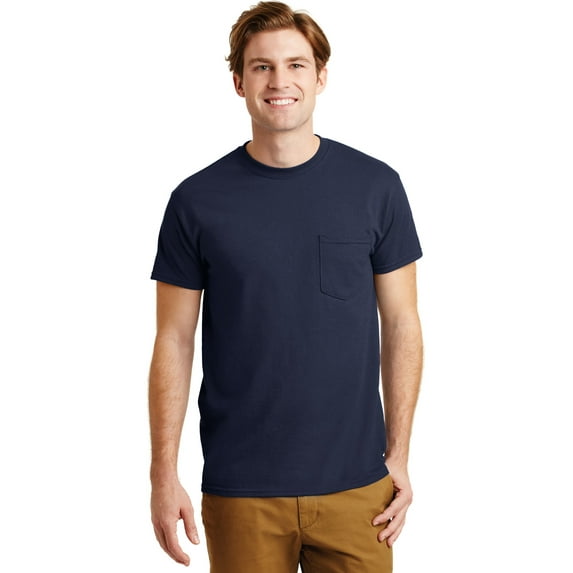 DryBlend 50 Cotton/50 Poly Pocket T-Shirt