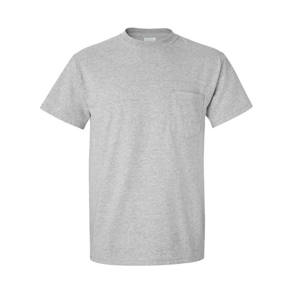 DryBlend Pocket T-Shirt, 2XL, Sport Grey