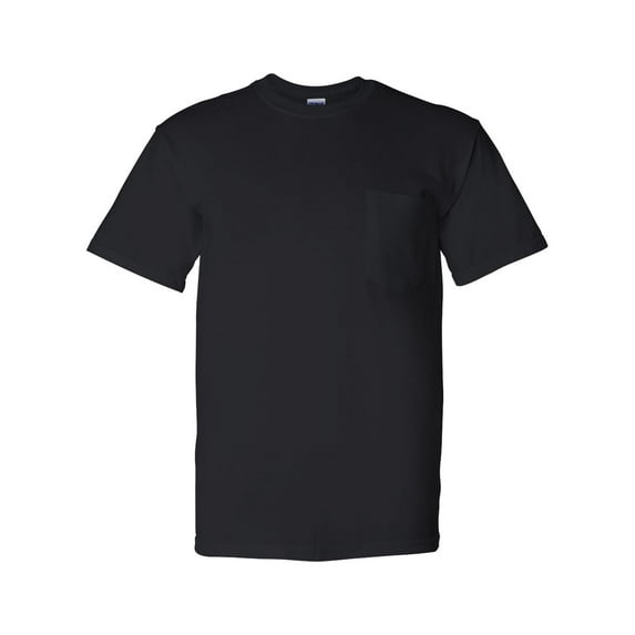 DryBlend Pocket T-Shirt, M, Black
