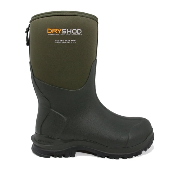 DryShod Outdoor Boots Mens Legend MXT Mid Height Waterproof LGX-MM