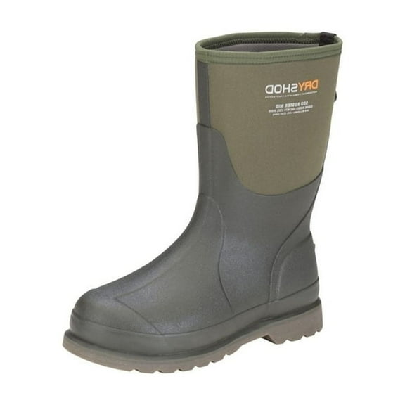 DryShod Outdoor Boots Mens Sod Buster Pull On Round Toe Moss SDB-MM