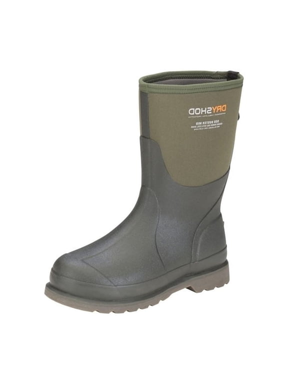 Outdoor Boots Mens Sod Buster Pull On Round Toe Moss SDB-MM