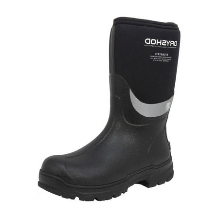 DryShod Outdoor Boots Mens Steadyeti Fleece Mid Black SYT-MM