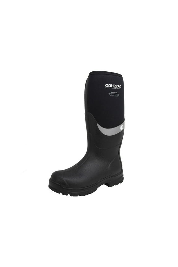 Outdoor Boots Mens Steadyeti Fleece Pull On Black SYT-MH