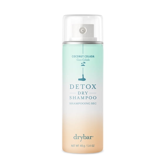 Drybar Detox Dry Shampoo Powder Hair Care Coconut Colada Scent Travel Size, 1.4 oz