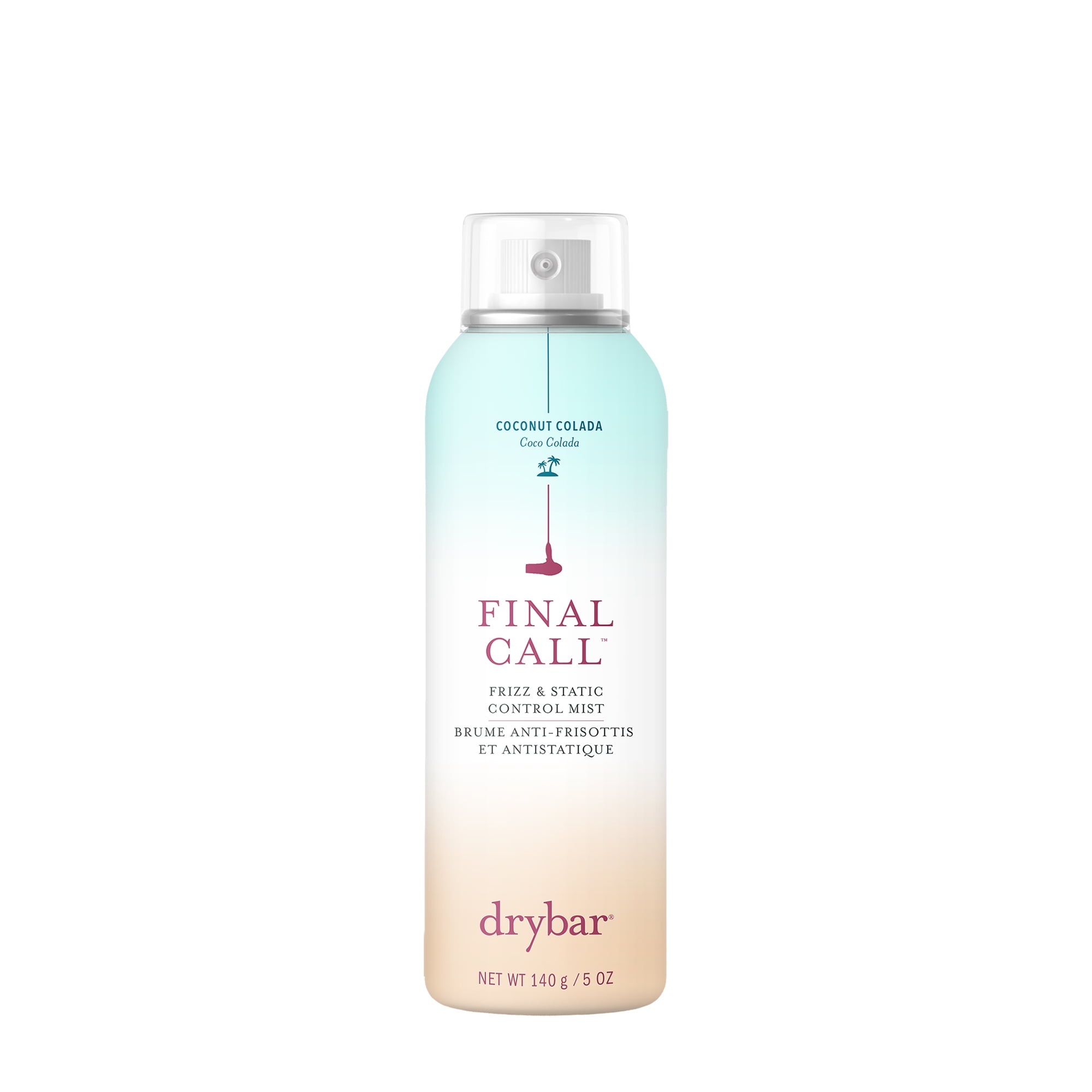 Drybar Final Call Frizz & Static Control Anti Frizz Hair Spray Coconut Colada Scent, 5 oz