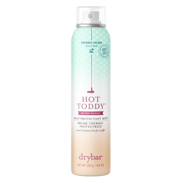 Drybar Hot Toddy Heat Protectant Hair Spray Mist Coconut Colada Scent, 4.6 oz
