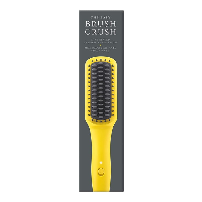 NWT Drybar The Brush Crush Heated Straightening Brush Amazon.com: Drybar The Baby Brush Crush Mini Heated  main image 4