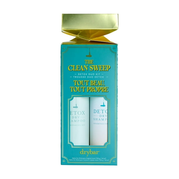 Drybar The Clean Sweep Haircare Kit including Detox Original Dry Shampoo and Detox Dry Shampoo in Coconut Colada