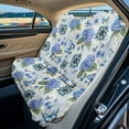 thumbnail image 1 of Drydeepin Butterfly Mandala Hydrangea Flower Car Seat Cover Towel Backseat Breathable Rear Bench Towel Seat Covers Non-Slip Universal Fit for Sedan Trucks Van SUV, Automotive Seat Protector, 1 of 7