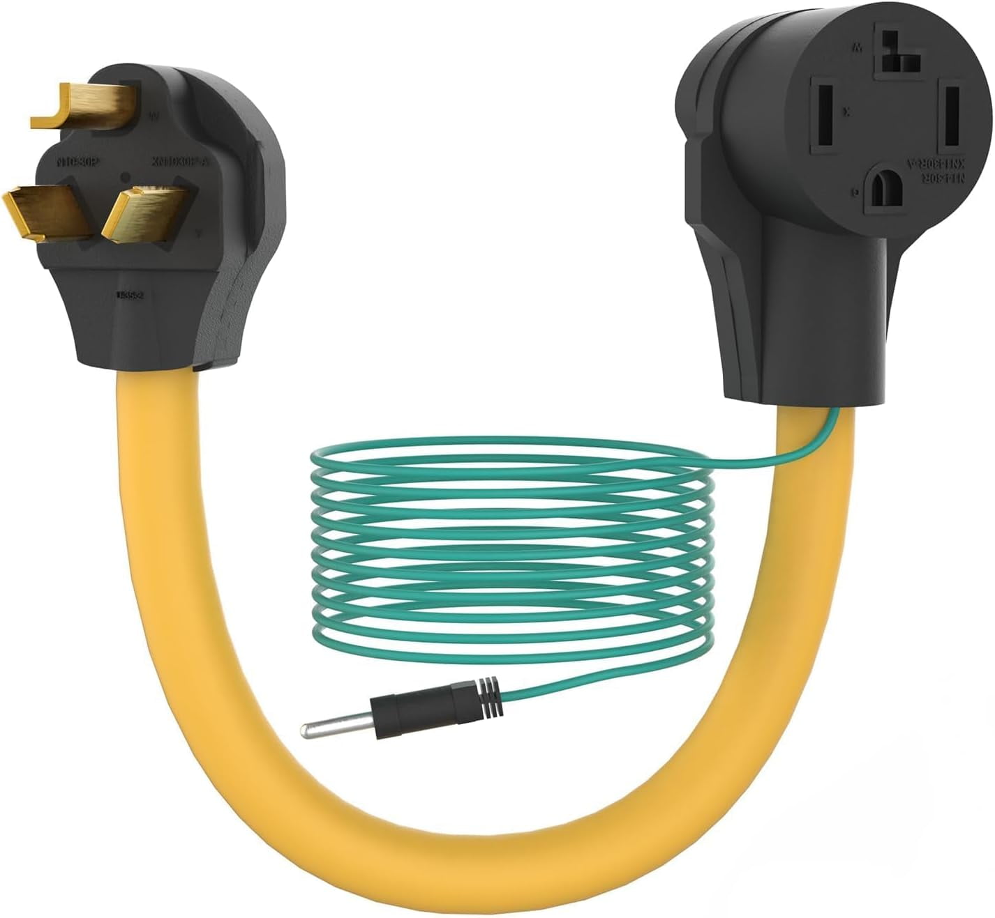 Adattatore Camper 50A A 30A Adattatore Cavo Camper Da 50A A 30A - 12 Pollici, Spina 14-50P Maschio A Presa TT-30R Femmina Kit 130 Polini Ape 50 - Foto 6