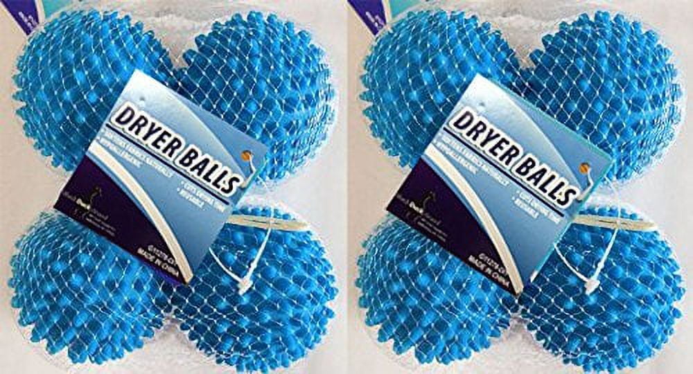 Dryer Balls 8 Pack Blue Reusable Dryer Balls Replace Laundry Drying Fabric Softener and Saves
