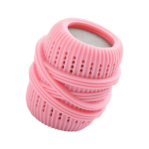 Dryer Balls Laundry Reusable, Multifunction Clothes Hair Removal Ball, Pink