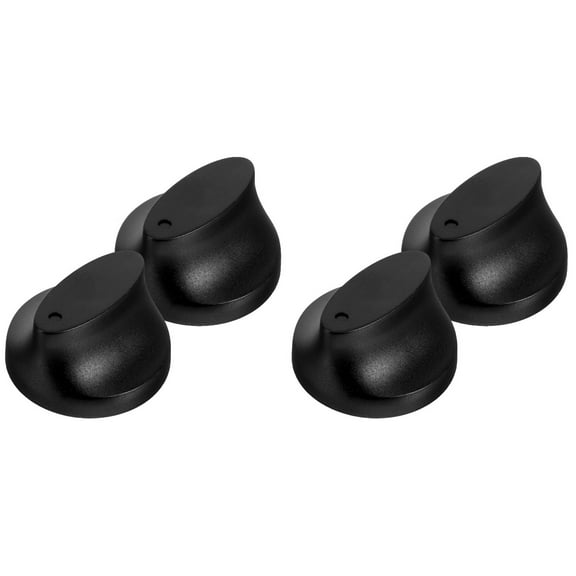 Universal Dryer Timer Control Knobs 4-Pack Plastic Cabinet Replacement Reusable Knobs for Laundry Appliances