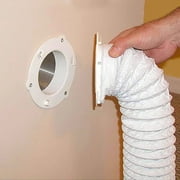 Dryer Dock Dryer Vent Adapters Quick Connect and Release Hose Connector Fits 4 Inch Tubes