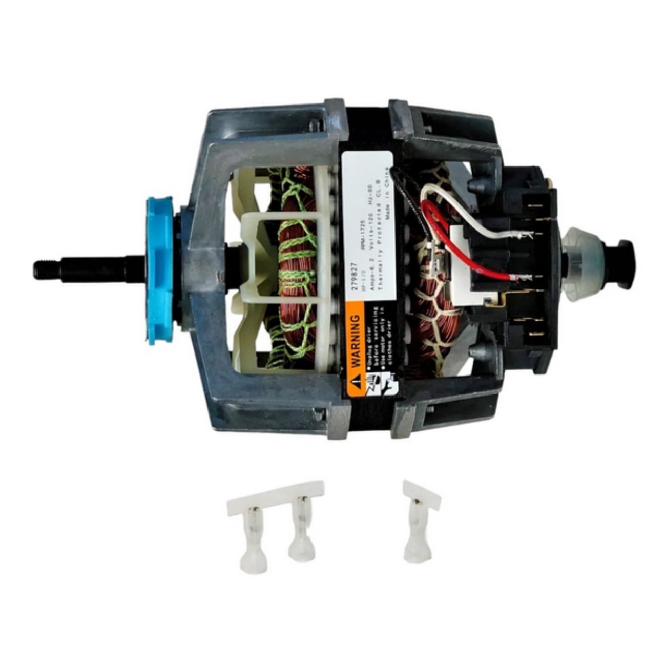 Dryer Drive Motor For Whirlpool WGD7000DW1 WGD7000DW2 WGD7000DW3 WGD7300DC2 WGD7300DW0 WGD7300DW1 WGD7300DW2 WGD7300DW3 YCEP2960JQ0 YEED4300VQ1 YEED4400WQ0 YGEW9877JQ1 YGEX9868JQ1 YGEX9868JQ2