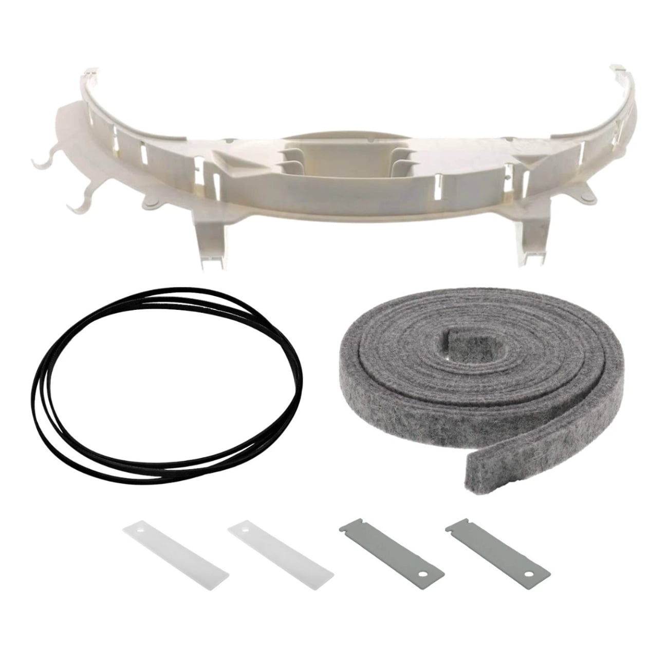 Dryer Drum Bearing Belt Felt Slides Kit For GE GTDN500EM1WS GTDN500EM2WS