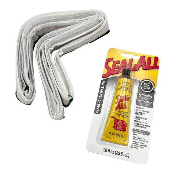 Dryer Drum Felt Seal with Adhesive Replaces KitchenAid W10612022, 279857