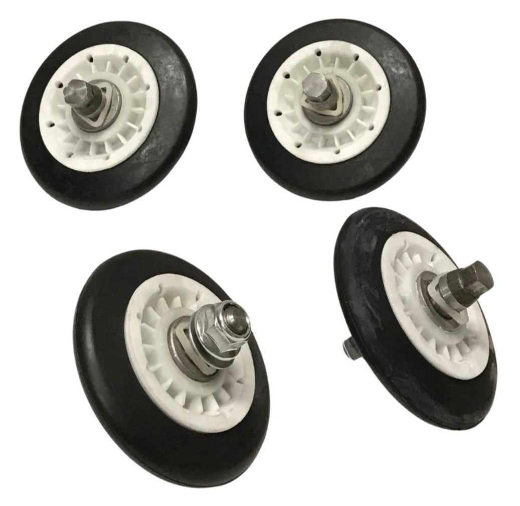 Dryer Drum Roller 4 Pack Compatible With LG Model Numbers DLE8377WM, DLE9577SM, DLE9577WM, DLEX0001TM, DLEX2450R