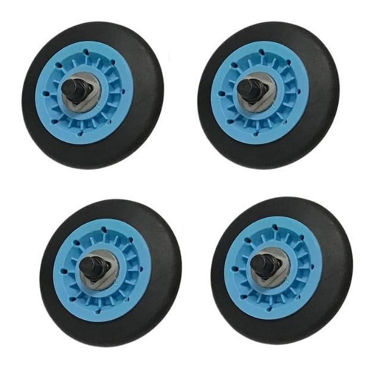Dryer Drum Roller 4 Pack Compatible With Samsung Model Numbers DV511AER, DV511AER/XAA, DV511AEW, DV511AEW/XAA