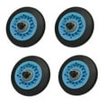 thumbnail image 1 of Dryer Drum Roller 4 Pack Compatible With Samsung Model Numbers DVE45N5300W/A3, DVE50M7450P, DVE50M7450P/A3, DVE52M7750V, 1 of 1