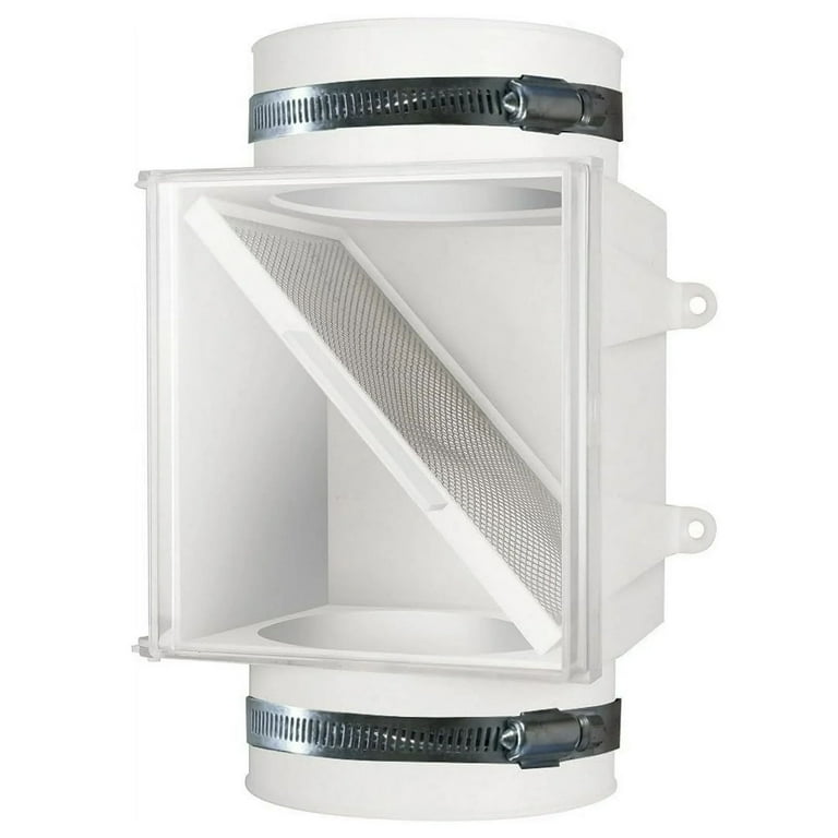 B4B Bang 4 Buck Dryer Duct Lint Trap PCLT4WZW Easy Clean