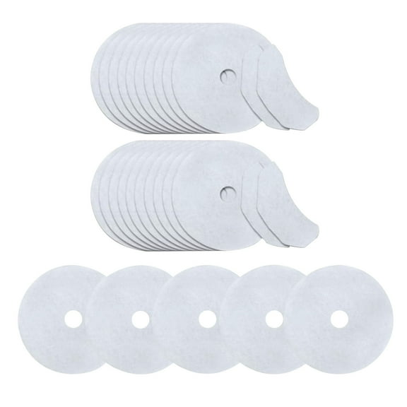 Dryer Exhaust Filter Cotton,White Filter Disc Set Multi Specification Round & Special Shaped Filter Accessories Replacement Filter for Home/Commercial Filtration Equipment