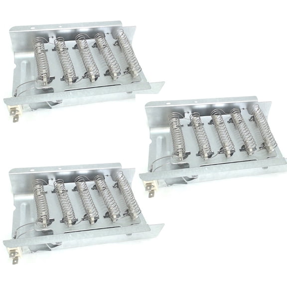 Dryer Heater Heating Element Coil Assembly for 279838 3 Pack
