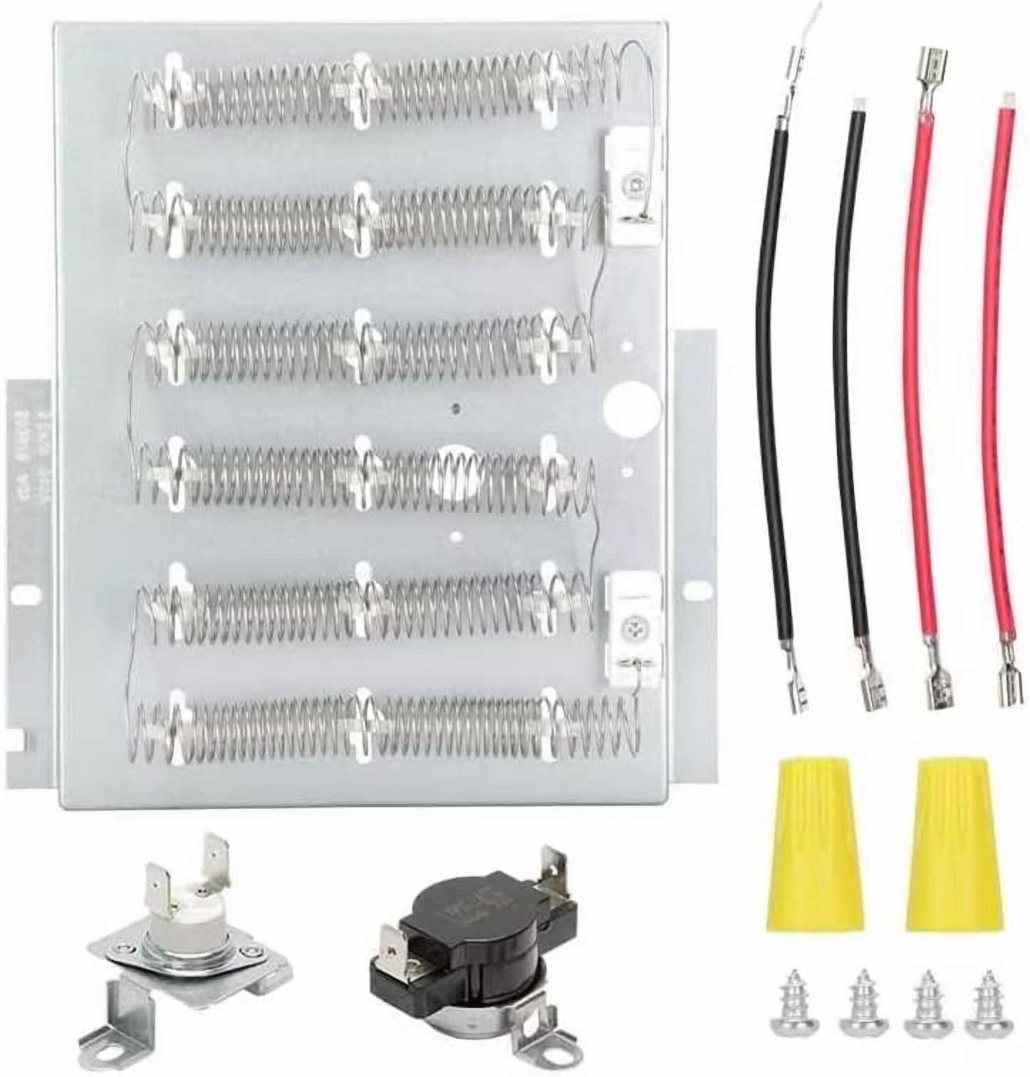Dryer Heating Element 964p3 61927, Dryer Heating Element Include Thermal Fuse，Replaces Part Number 964p3 61927 D510329p 61195