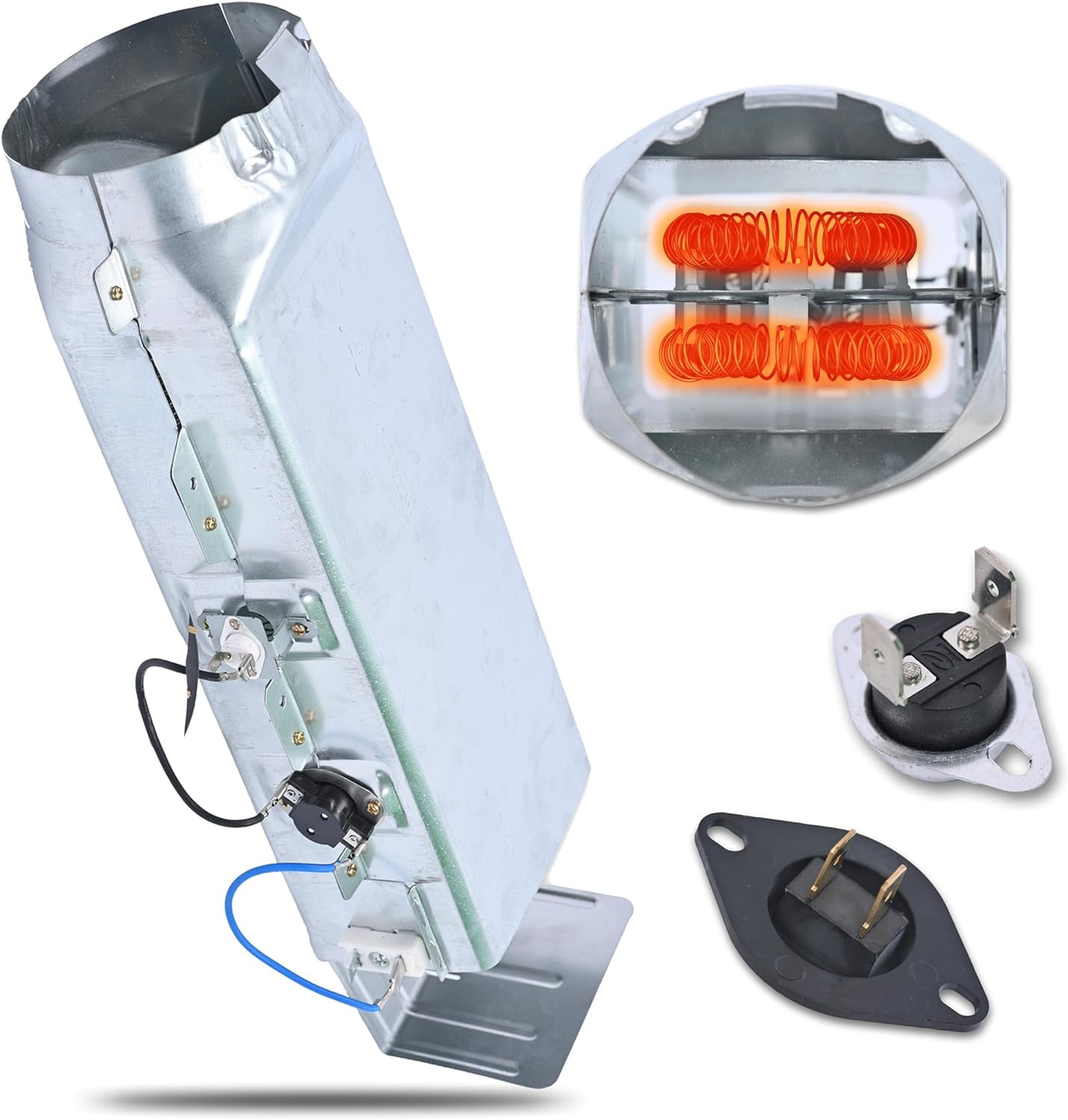 Dryer Heating Element Assembly Replaces For Samsung DV422EWHDWR/AA DV395ETPASU/A1 DV365ETBGWR/A3 DV448AEP DV448AEP/XAA Dryer