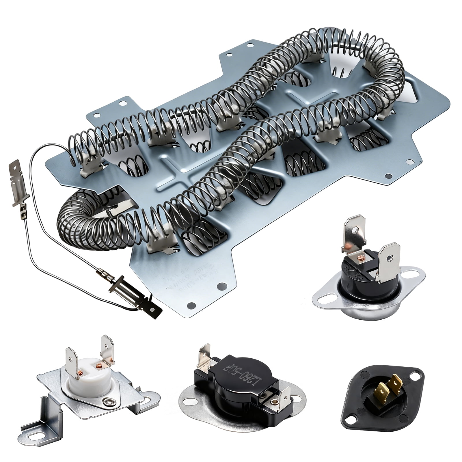 DC47-00019A Dryer Heating Element, Replacement for Samsung Dryer  Part, Fits DC96-00887A DC47-00019A DC47-00016A DC47-00018A