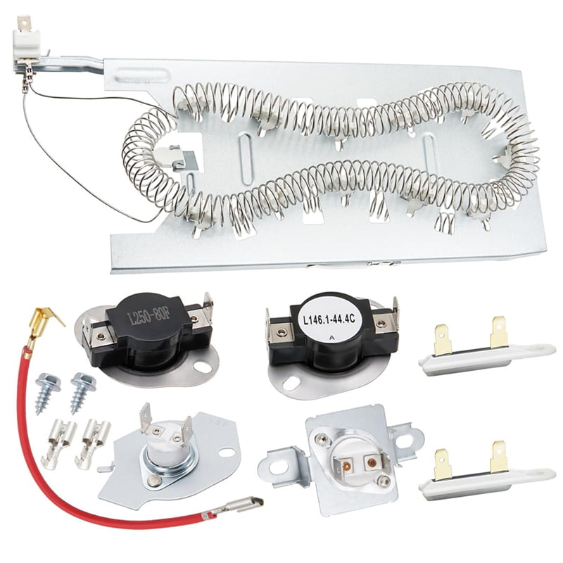 Dryer Heating Element Kit Fit for Bravos MED5630HC1 MED5630HC2 ...