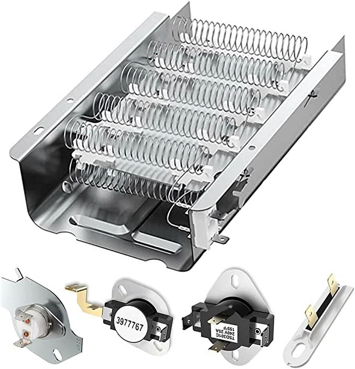 Dryer Heating Element Kits Replacement For Whirlpool 279838 3977767 3392519 3387134 3977393