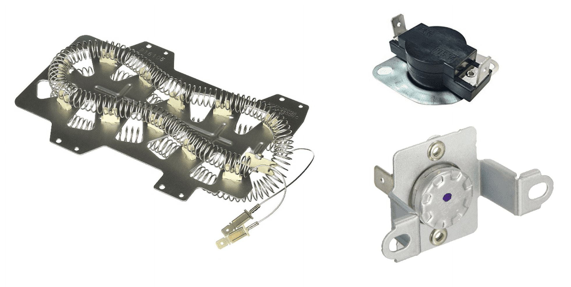 Dryer Heating Element for Whirlpool Samsung w/ Thermostat Kit Fuse DC47-00019A