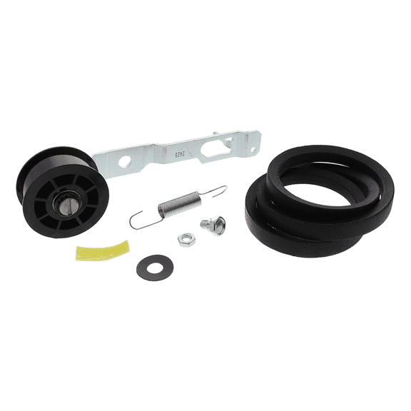 Dryer Idler Pulley, Lever & Belt Kit fits Maytag, Speed Queen, PS19530189, 959P3