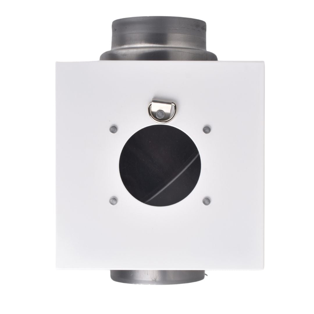 Dryer Lint Trap with Universal Exhaust Collar 4 in. or 5 in. |  In-line Dryer Exhaust System