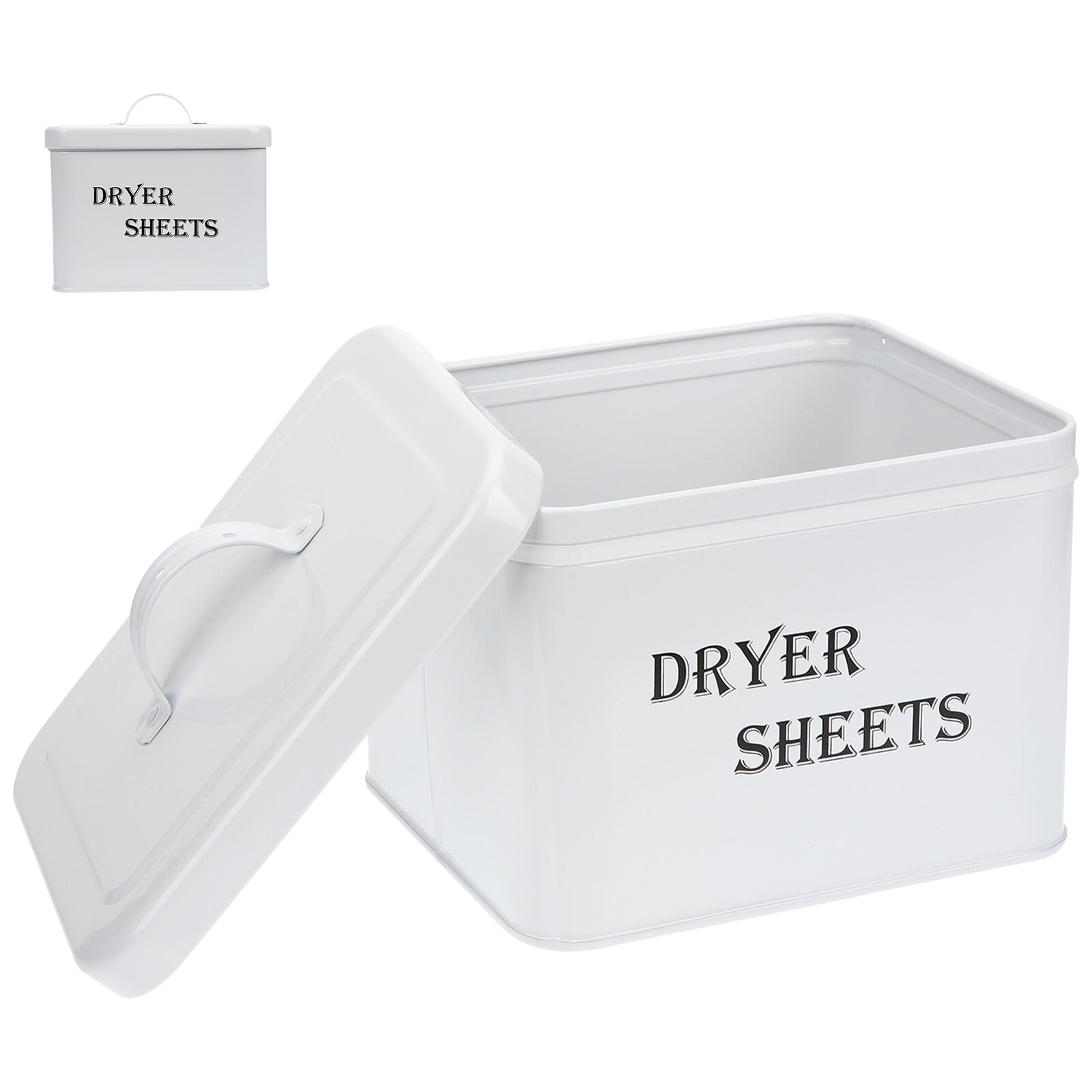 Dryer Sheet Holder Metal Dryer Sheet Storage Box Laundry Room Storage