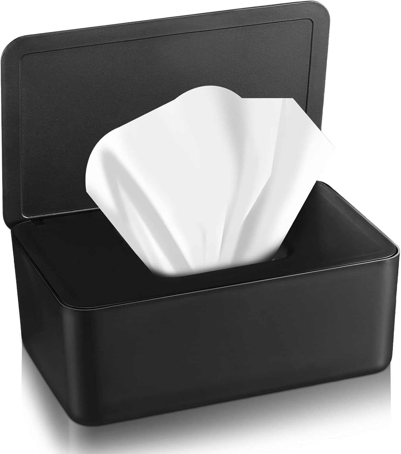 Dryer Sheet Holder,Plastic Dryer Sheet Dispenser Container Storage Box Holder Fabric Softener Sheets Holder for Laundry Room Decor(Black1 Pack) - Walmart.com