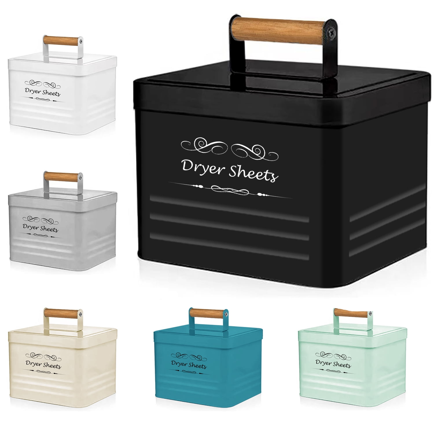 Dryer Sheets Holder Modern Farmhouse Dryer Sheet Dispenser Container