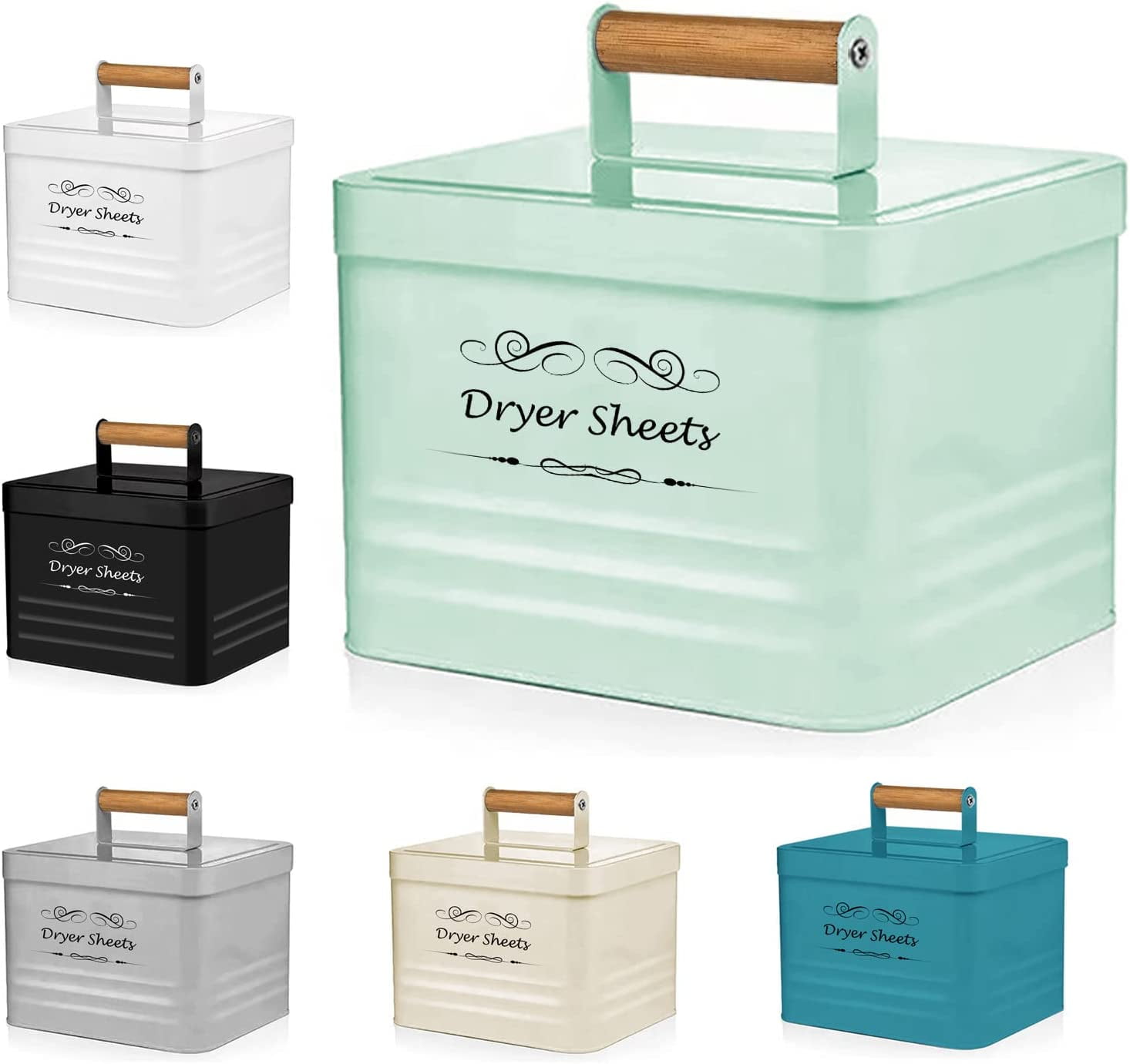 Dryer Sheets Holder Modern Farmhouse Dryer Sheet Dispenser Container