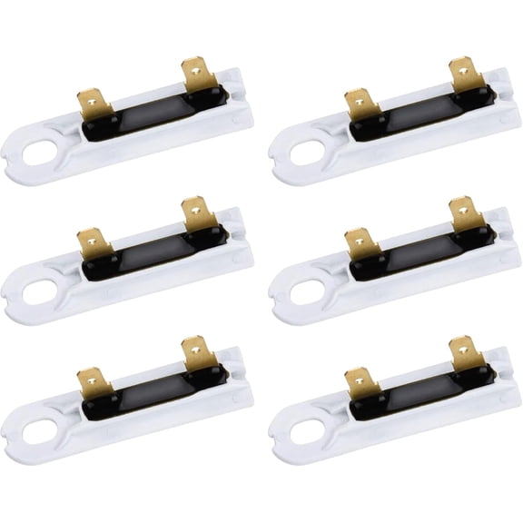 Dryer Thermal Fuse WP3392519 Universal Replacement for Whirlpool Maytag Dryer Thermal Fuse Replaces AP6008325 3388651 694511 WP3392519VP by Unbranded, 6-Pack