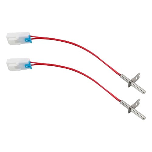 Dryer Thermistor Kit For LG & for KENMORE Dryers, Replacement Parts 6323EL2001B 6931EL3003D 6931EL3001E, Fixes No Heat Error Codes, White Plastic Sensor Assembly(2PCS)