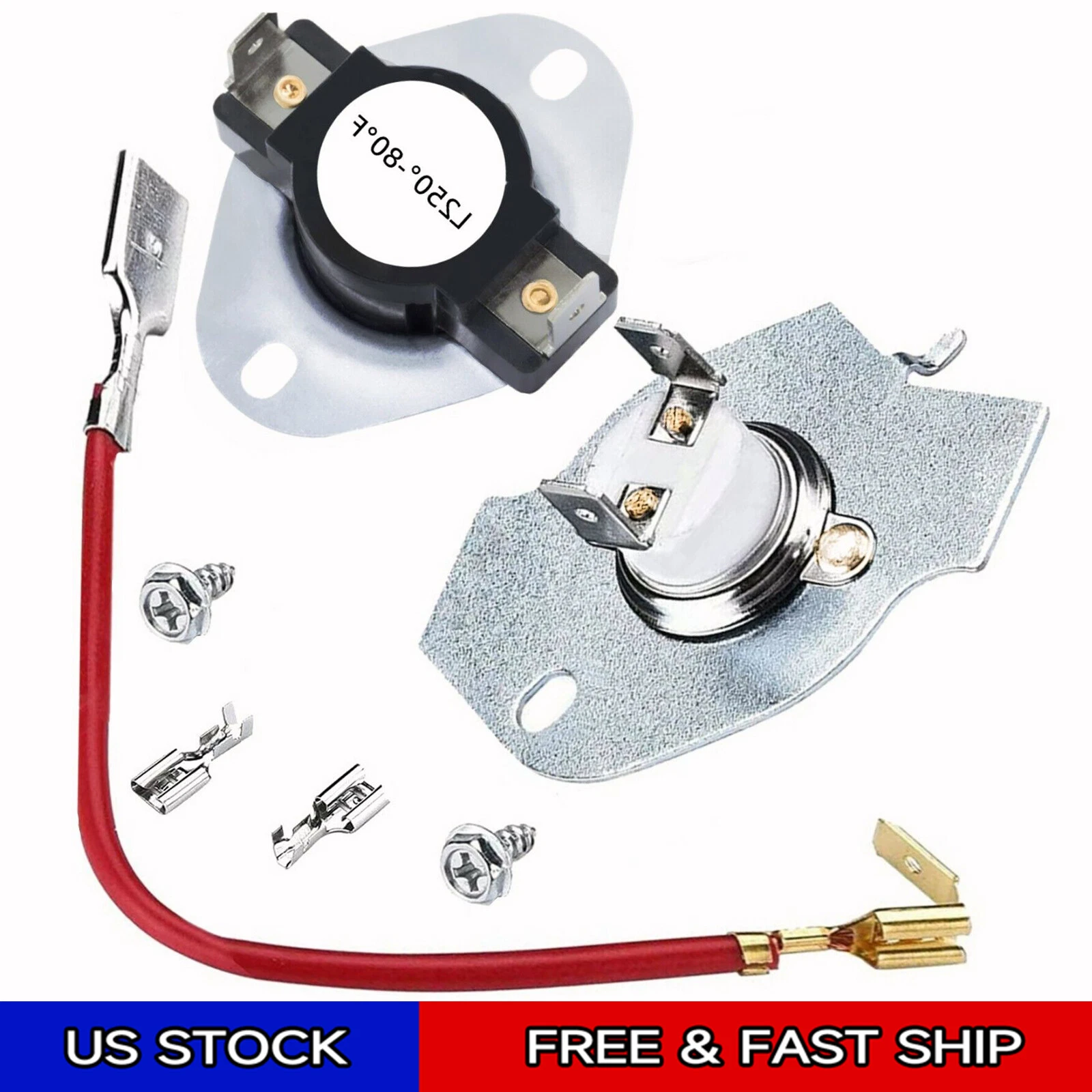 Dryer Thermostat Fuse Kit 279816 3977767 3392519 3387134 3977393 2651 3399848