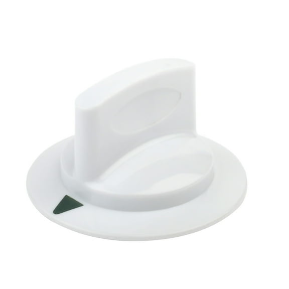 Dryer Timer Control Knob Plastic, White for WE1M652 Dryer Multiple GE Models Switch Knob Part