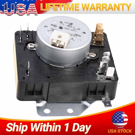 Dryer Timer Control for Whirlpool Maytag W10185992 (WPW10185992) USA