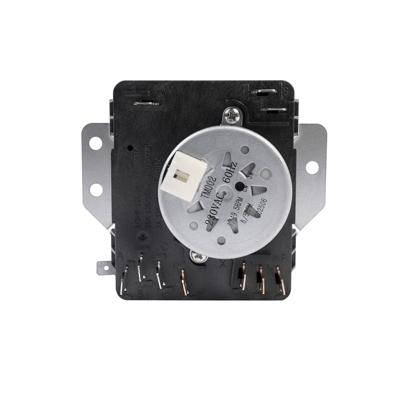 Dryer Timer Fit for Whirlpool W10185982 WPW10185982 AP6016541 PS11749831 162-402-1-AM 24066166 3LMEDC315FW0 3LMEDC415FW0 4KAED4900BW1 4KAED4900FW0 4KAED5000FW0 4KMEDC300BW1