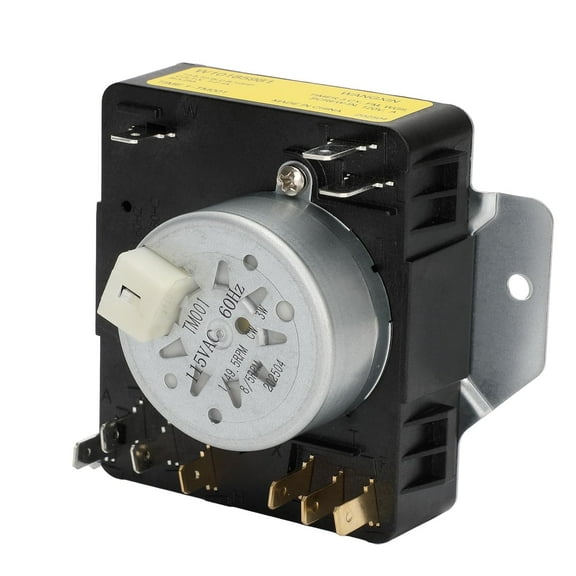 Dryer Timer W10185981 Fit for Whirlpool Kenmore Amana Gas Clothes Timer 115VAC 60Hz Replace AP6016540,1481704,PS11749830
