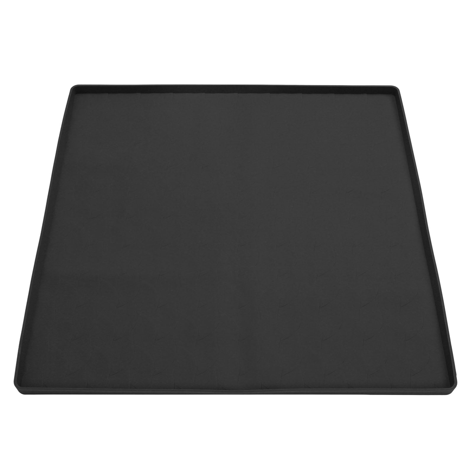 Dryer Top Protector Mat Washing Machine Top Protector, Water Proof Washer and Dryer Top Cover for Laundry Room Black