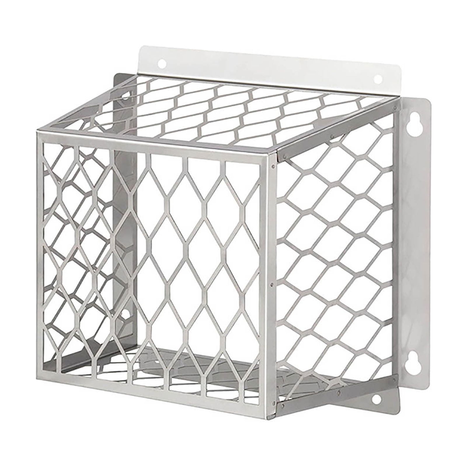 Dryer Vent Bird Guard, Exhaust Vent Cover for 3" to 4" Dryer & Bathroom Fan Vents, Stainless Steel Ventilation Cage 7"Lx7"Wx5"H to Keep Birds Small Animals Out, Weather Resistant
